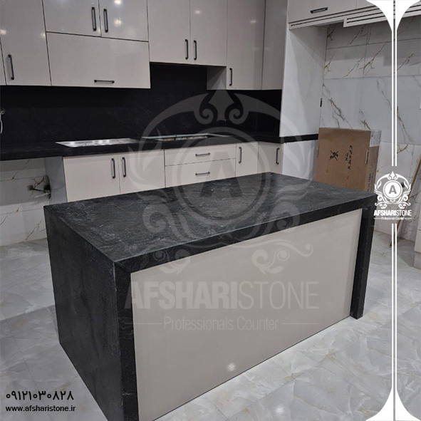 سنگ جزیره مشکی | ۲۰ مدل شیک، راهنمای انتخاب و قیمت ۱۴۰۵(09121030828)