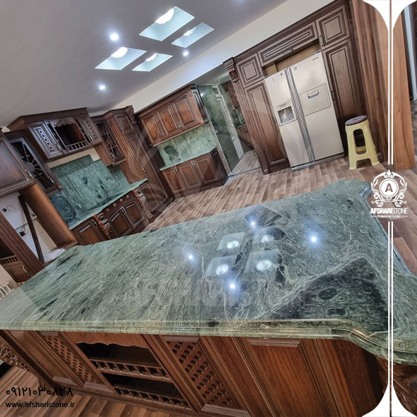 قیمت سنگ کانتر آشپزخانه ۱۴۰۵ | راهنمای خرید و مقایسه انواع سنگ(09121030828)