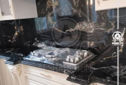 مدل صفحه کابینت مشکی | ۱۵ مدل شیک، راهنمای انتخاب و قیمت(09121030828)